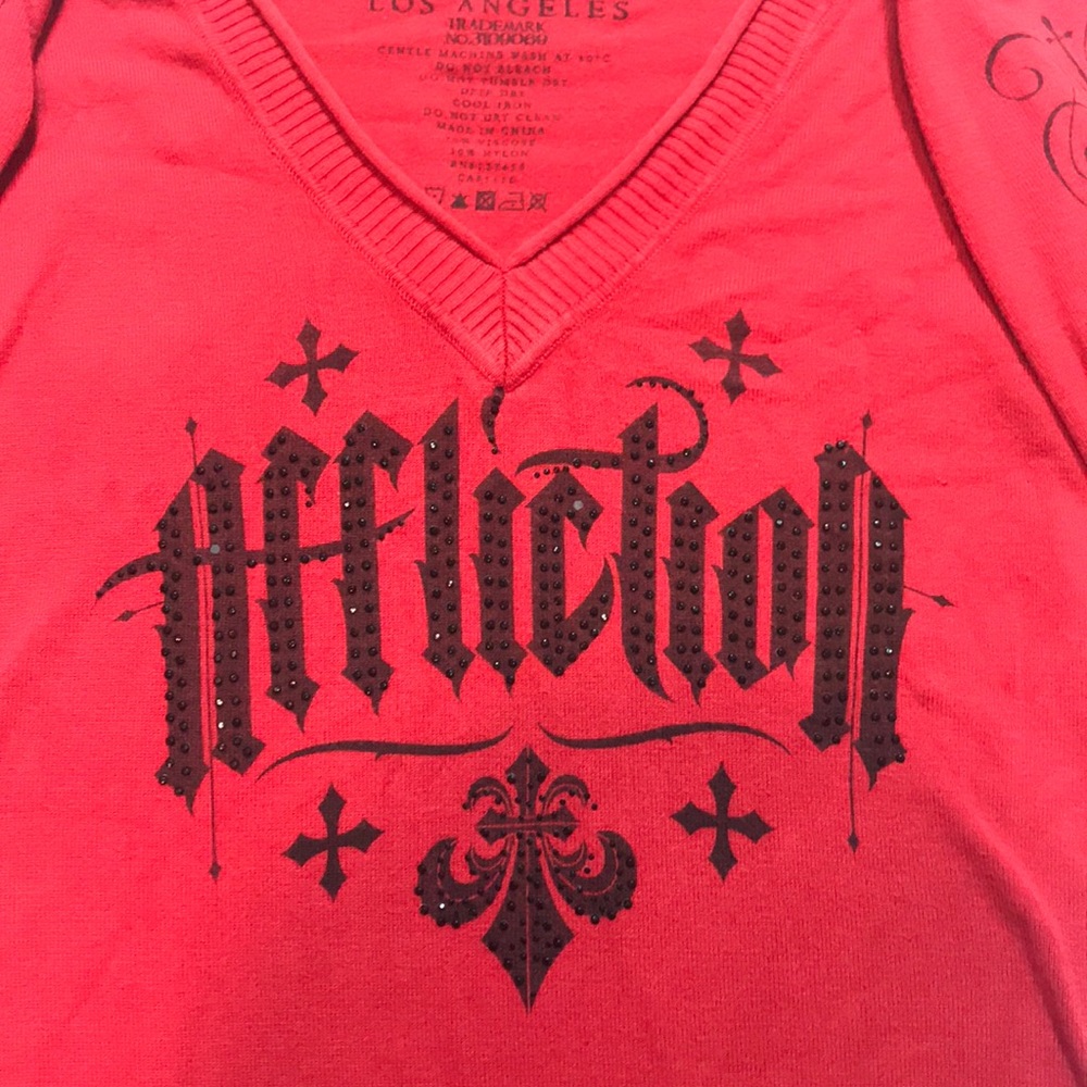 Affliction sweater tunic - Picture 2 of 6